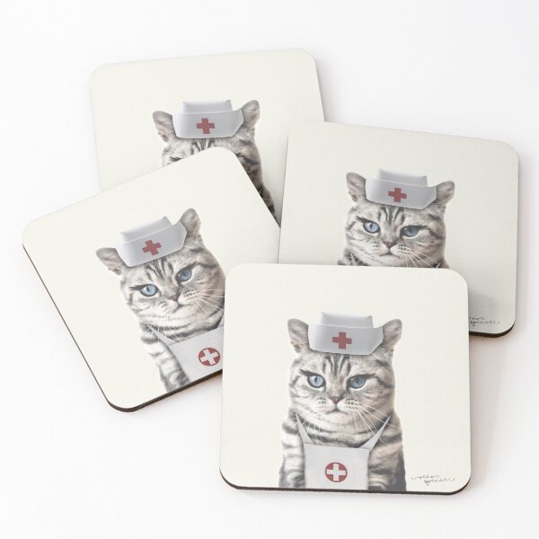 Item preview, Nurse Kitty Cat designed and sold by Señor Spencer.