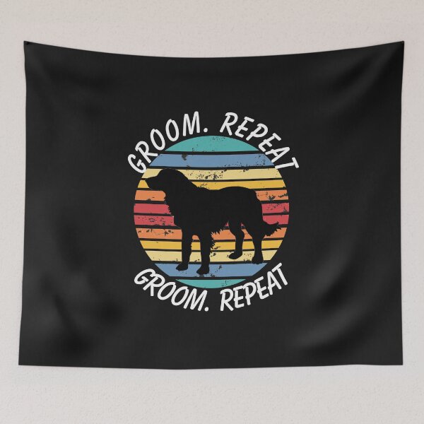 Item preview,   Dog Grooming Eat Sleep Groom Repeat  designed and sold by LumeLush.