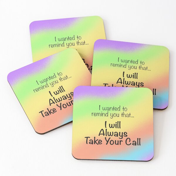 Item preview, I will always take your call designed and sold by emmuk74.