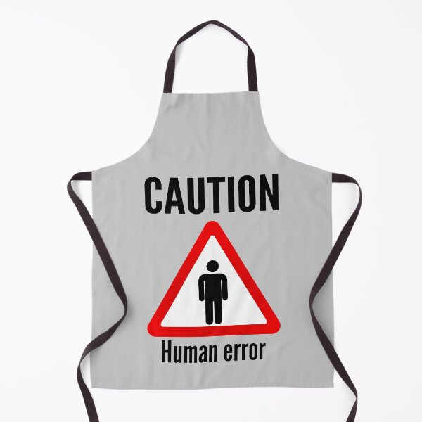 Item preview, Human error - Caution sign designed and sold by jc007.