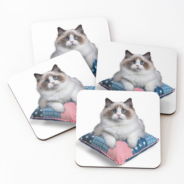 Item preview, Cat in a colorful pillow designed and sold by CA-Creatives.