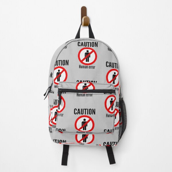 Item preview, Human error - Warning sign designed and sold by jc007.