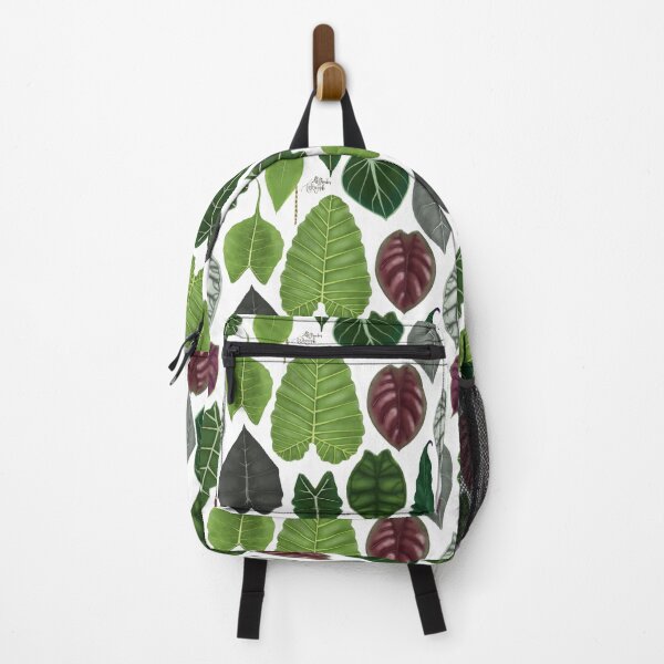 Item preview, Alocasia leaf species illustration & pattern designed and sold by Onyria Art.