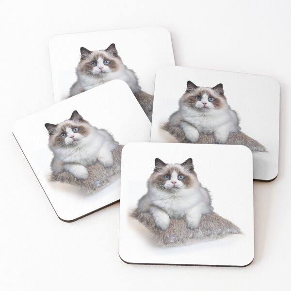 Item preview, Cat in a feathery pillow designed and sold by CA-Creatives.