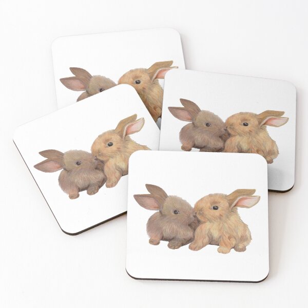 Item preview, Two Baby Bunnies designed and sold by Art by Kathleen Stuart.