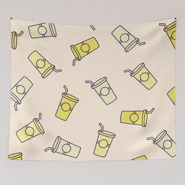 Item preview, Drinks: Yellow Pastel Color designed and sold by Store Of Creations.