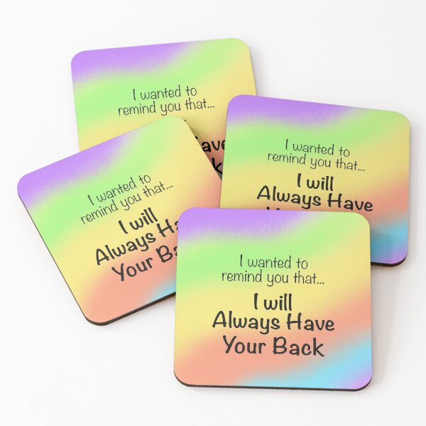 Item preview, I will always have your back  designed and sold by emmuk74.