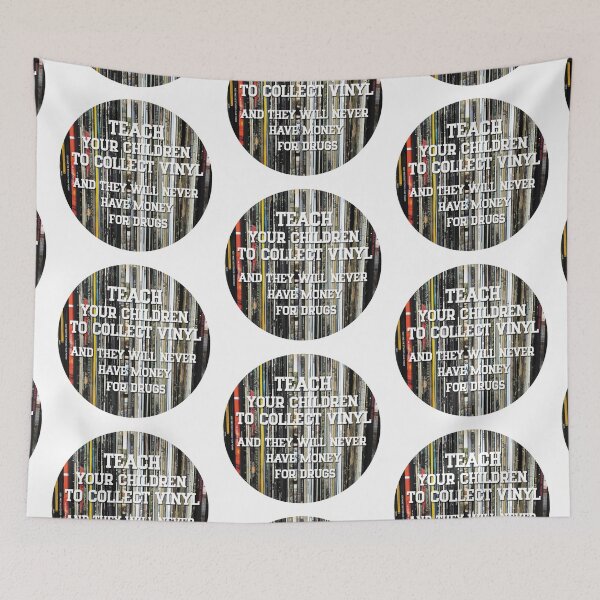 Item preview, TEACH YOUR CHILDREN TO COLLECT VINYL designed and sold by DELAVdesign.