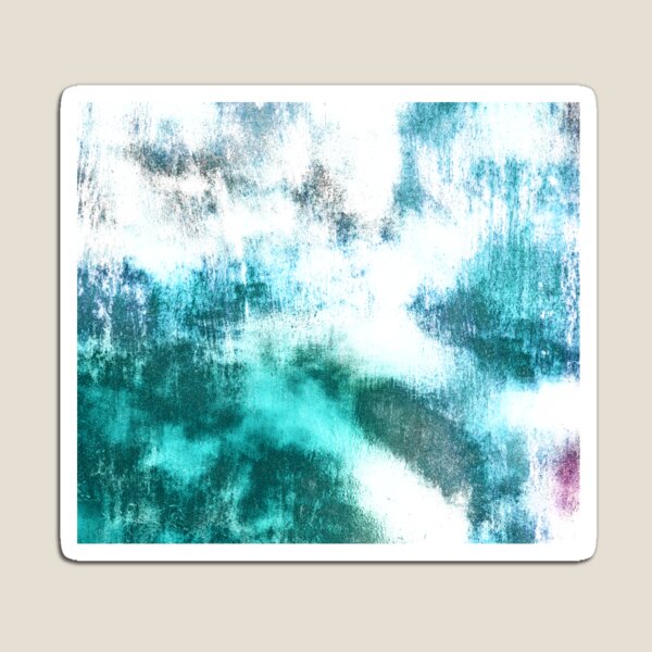 Holographic Metal Wall Texture Background Magnet