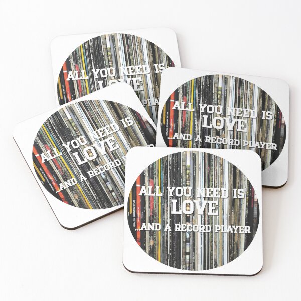 Item preview, ALL YOU NEED IS LOVE AND A RECORD PLAYER designed and sold by DELAVdesign.