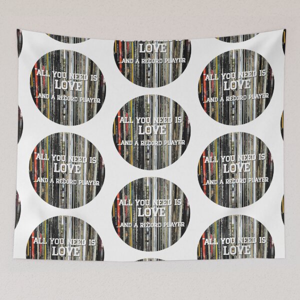 Item preview, ALL YOU NEED IS LOVE AND A RECORD PLAYER designed and sold by DELAVdesign.