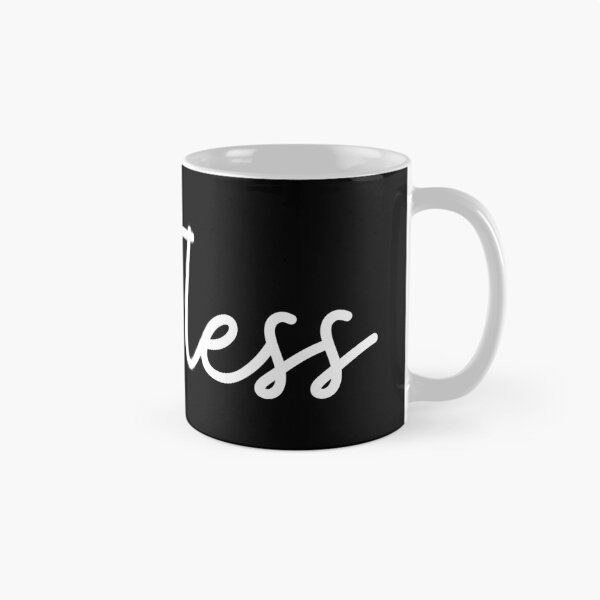 Item preview, Limitless. Text only design, handwritten script, lower case, white text. designed and sold by JellyBeenzz.