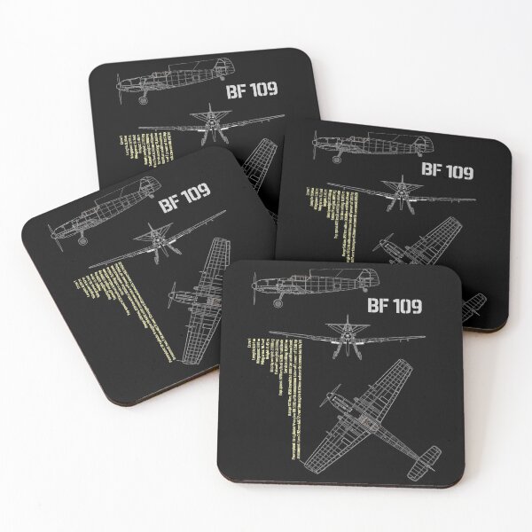 Item preview, BF109 German WWII aircraft design and data designed and sold by Dirk4171.