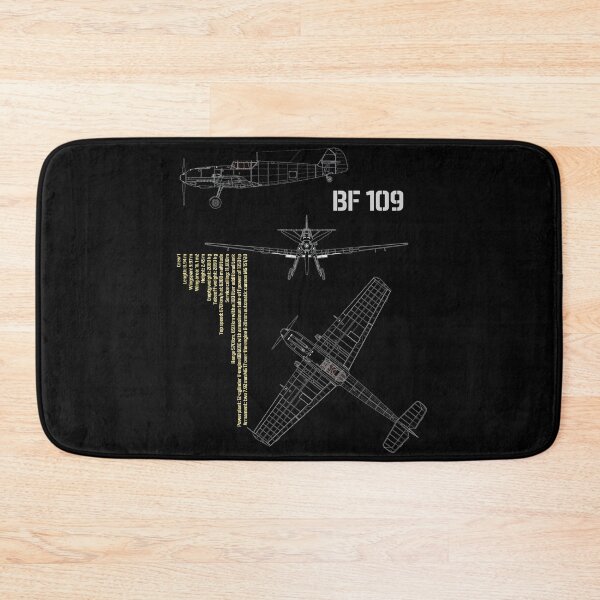 Item preview, BF109 German WWII aircraft design and data designed and sold by Dirk4171.