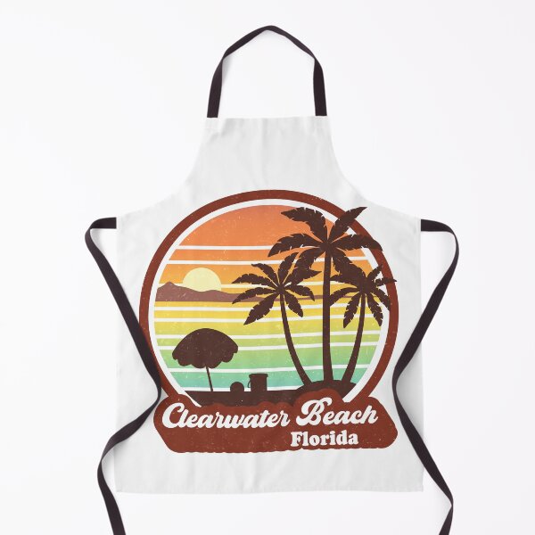 Item preview, Vintage Clearwater Beach Florida Retro designed and sold by kalpanik_Rehana_Begum.