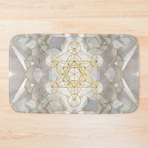 Item preview, Metatron's Cube in lotus Sacred Geometry  designed and sold by k9printart.