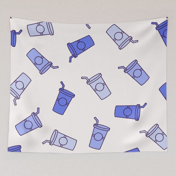 Item preview, Drinks: Blue Pastel Color designed and sold by Store Of Creations.