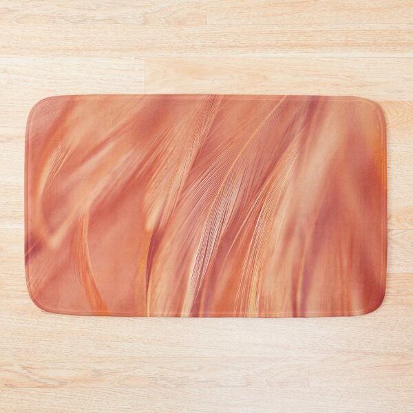 Item preview, Orange Fluffy Chicken Feather Texture designed and sold by JTS STORE.