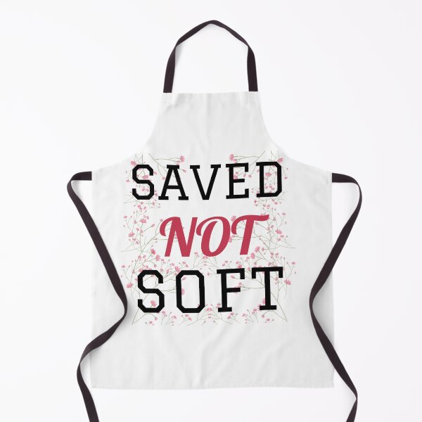 Item preview, Saved not Soft | Christian Quote designed and sold by KeleCo.