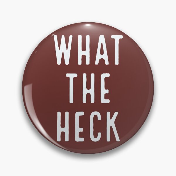 Item preview, WHAT THE HECK - funny typography, text-based design (v4) designed and sold by bantaam.