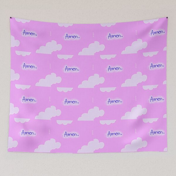 Item preview, “Amen” pink designed and sold by rayway8.