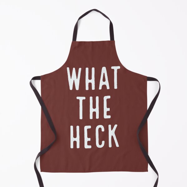 Item preview, WHAT THE HECK - funny typography, text-based design (v4) designed and sold by bantaam.