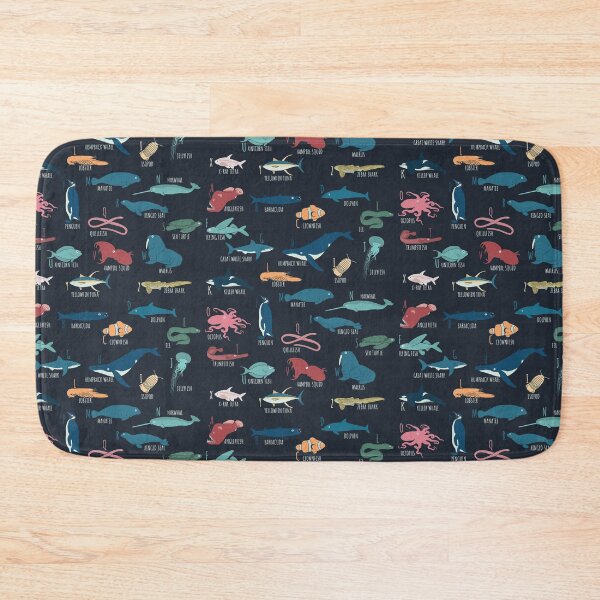 Item preview, Cute Marine And Ocean Animals Alphabet For Marine Biology Gift designed and sold by JokeGysen.