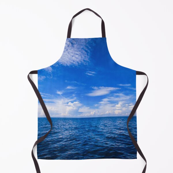 Item preview, Blue ocean with cloudy sky designed and sold by Unique-Tees.