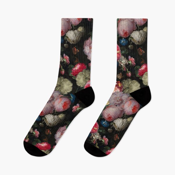 Item preview,  Jan Davidsz. de Heem Vintage Roses Flowers Botanical Night Garden -the golden era Nightgarden designed and sold by UtArt.