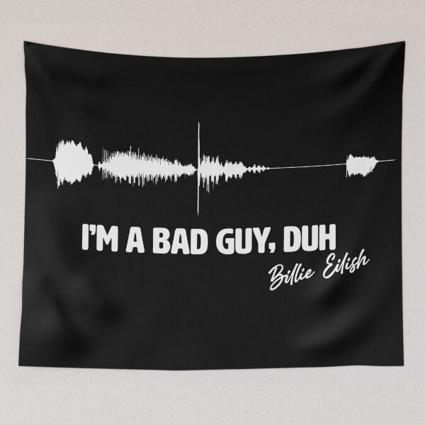 Item preview, I'm a bad guy duh sound waves designed and sold by glenwith1na.