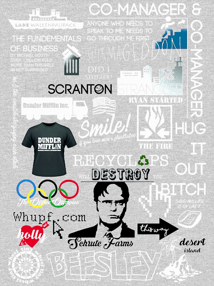 The Office - Dunder Mifflin Inc. Logo Organic T-Shirt - Shirtstore