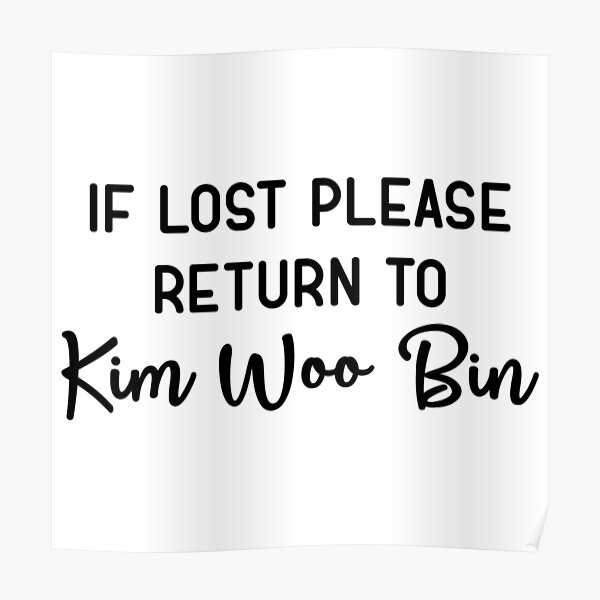Return to Kim Woo Bin Poster