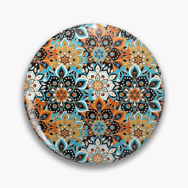 Item preview, Floral Mandala Seamless Pattern designed and sold by SSK Designs.