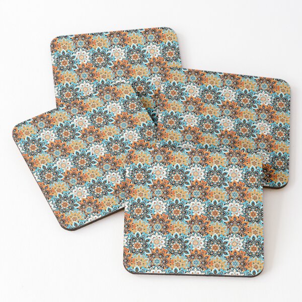 Item preview, Floral Mandala Seamless Pattern designed and sold by SSK Designs.