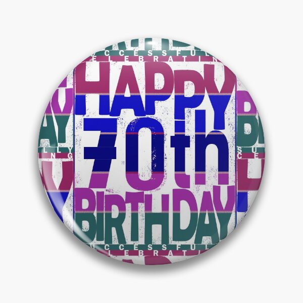 Item preview, 70th Birthday_Color gradient designed and sold by SueSakpal.