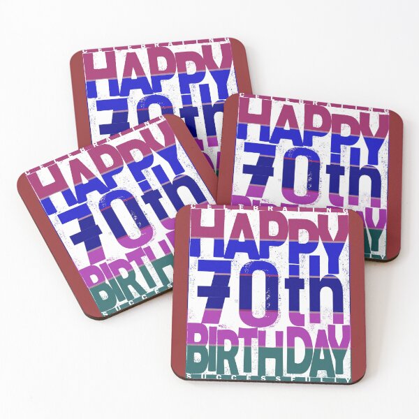 Item preview, 70th Birthday_Color gradient designed and sold by SueSakpal.