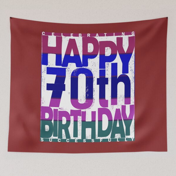 Item preview, 70th Birthday_Color gradient designed and sold by SueSakpal.