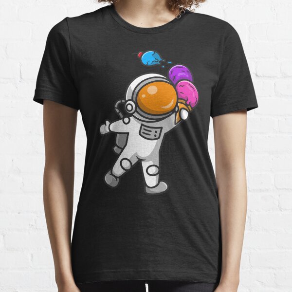 Adult Space Tee NASA Shirt Icecream Space Shirt Astronaut Ice Cream Tee Shirt Space Ice cream T-Shirt Kids Astronaut Space Geeks Gift
