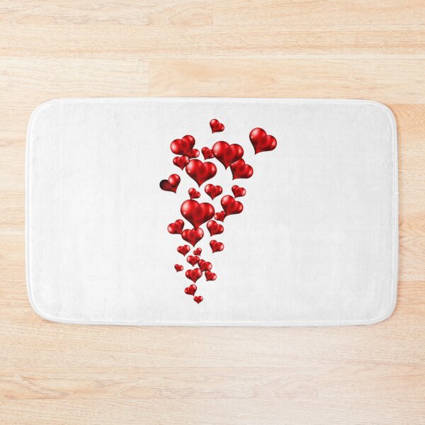 Item preview, Floating Red Heart Balloons designed and sold by ReesDesigns.