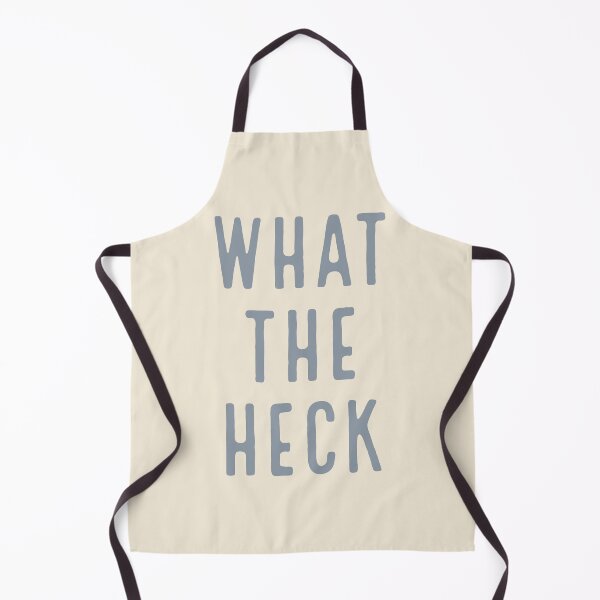 Item preview, WHAT THE HECK - funny typography, text-based design (v5b) designed and sold by bantaam.