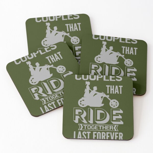 Item preview, Couples that ride together, last forever designed and sold by Unchainthebeast.