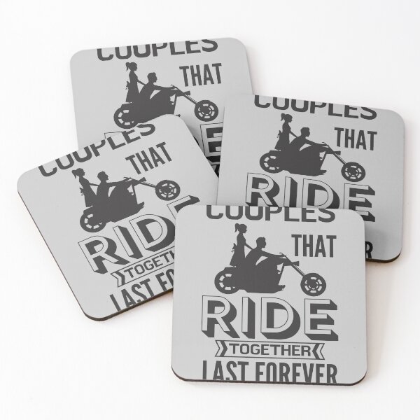 Item preview, Couples that ride together, last forever designed and sold by Unchainthebeast.