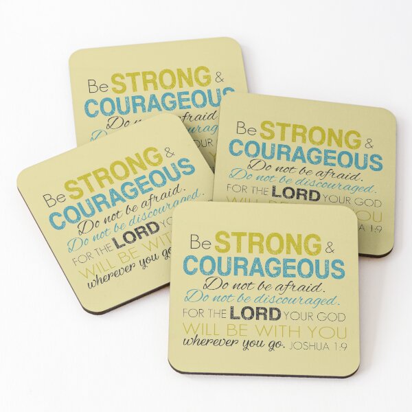 Item preview, Be strong and courageous designed and sold by della95.