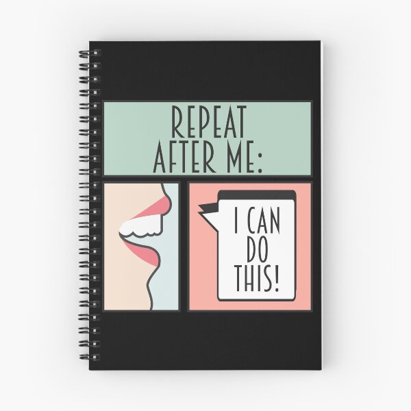 Item preview, Repeat after me I can do this - Motivational woman empowering  designed and sold by NastySquad.
