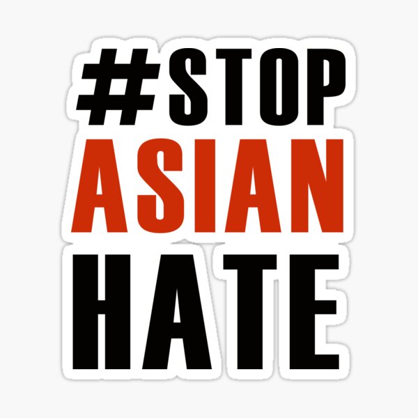 Stop Asian Hate-Asian Lives Matter Sticker