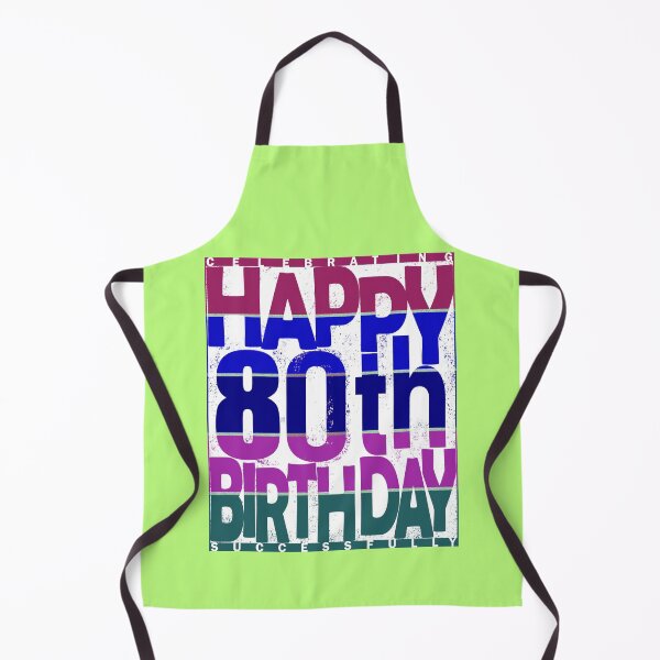 Item preview, 80th Birthday_Color gradient designed and sold by SueSakpal.