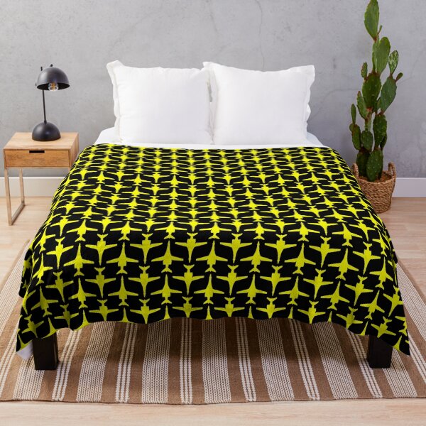 Item preview, Rockwell B-1 Lancer - Yellow & Black Pattern Unswept Design designed and sold by Plane Jane Design.