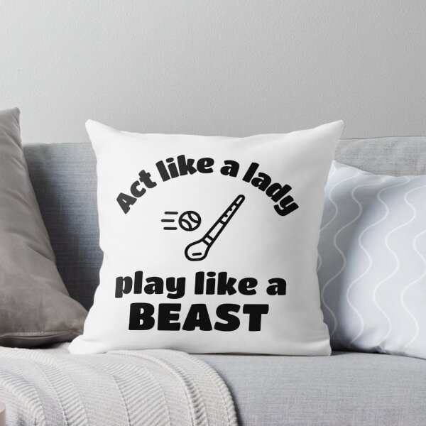 Item preview, Camogie: Act like a lady play like a beast designed and sold by TheGreenGoat.