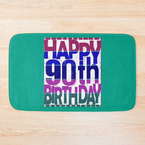 Item preview, 90th Birthday_color gradient designed and sold by SueSakpal.