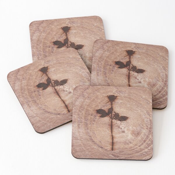 Item preview, Depeche Mode Wood Rose designed and sold by OberkornGraphic.